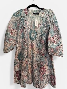 LANE BRYANT Elbow Sleeve Top